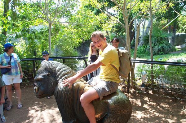 Me on the Gorilla