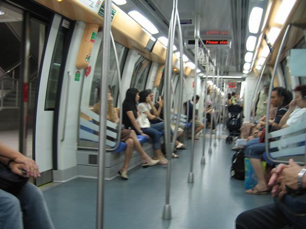 Inside the Mass Rapid Transit