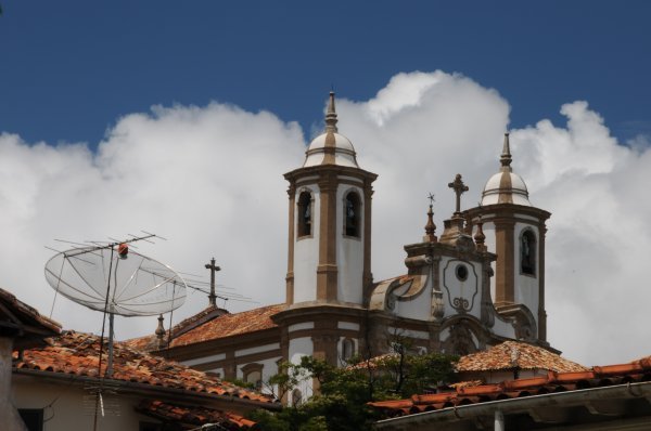 Ouro Preto - domes and dishes