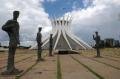 Brasilia - Cathedral and 4 apostles