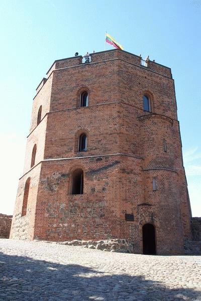 The castle tower.