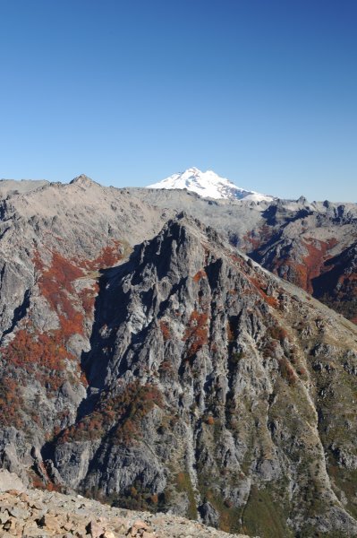 Cerro Tranador (3400m) in the Distance