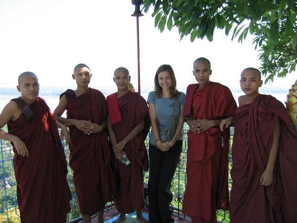 Monks at Sagaing