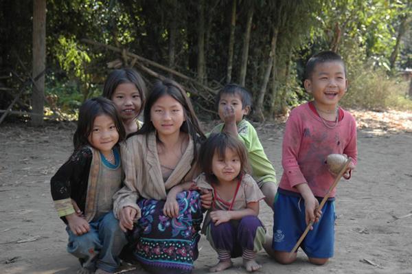 Village Kids, Northern Laos