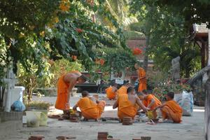 Monks at Work, Luang Prabang