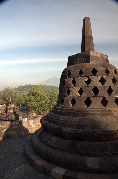 Stuppa at Borobudur