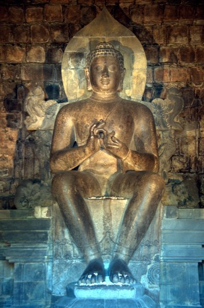 Buddha near Borobudur