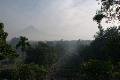 Merapi Volcano seen from Borobudur