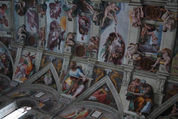 Accidental Shot of the Sistine Chapel