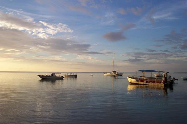 Boats on Fjian Waters