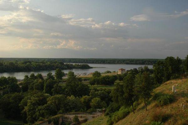 The Danube and Sava