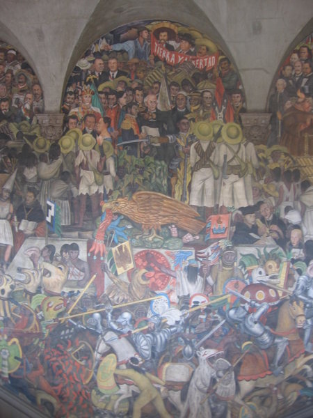 Mural in National Palace