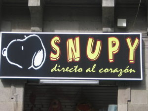 snoopy sign