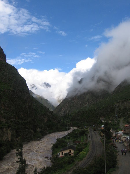 Km 82 - starting point for Inca Trail