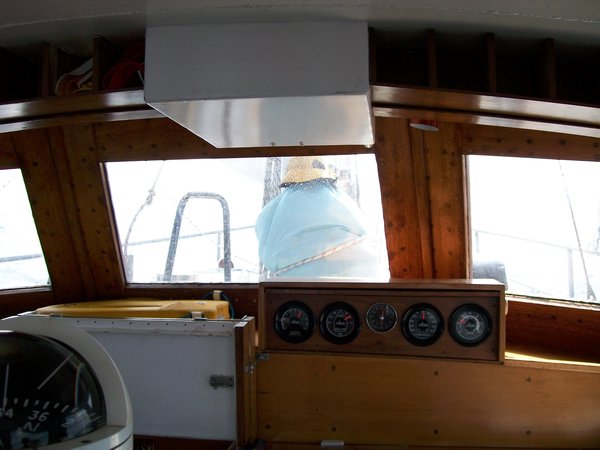 The view from the helm
