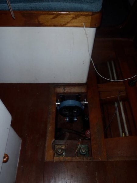 The cabin bilge pump