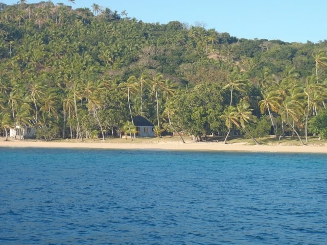 Deserted Resort on Nanuya Balavu Island 
