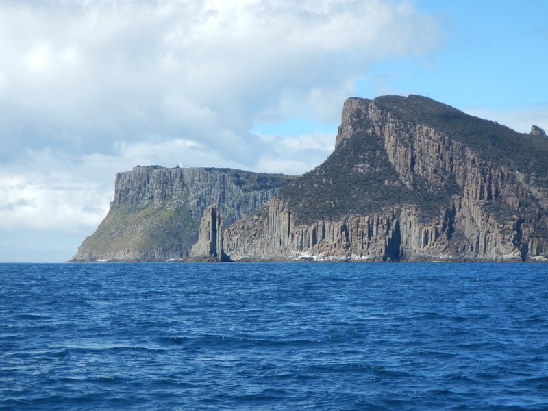 Cape Pillar with Tasman Island just behind