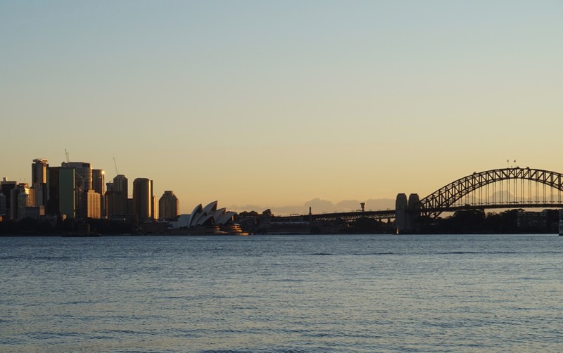 A beautiful winter's evening in Sydney