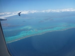 What New Caledonia's reefs look like from the air