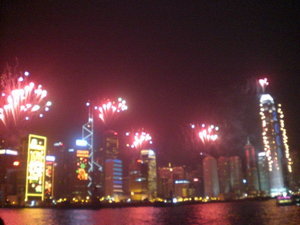 New Year's Eve in Hong Kong