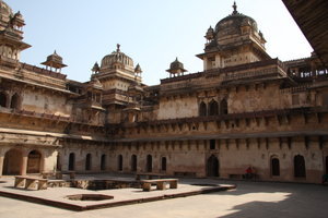 Maharaja palace in Orccha