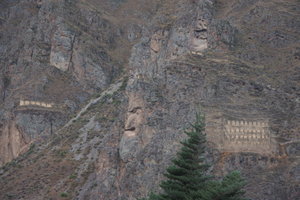 Inca face, Ollantaytambo