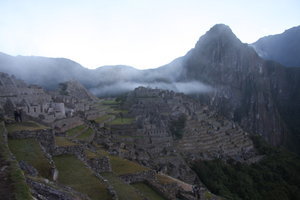 Machu Picchu at 6am