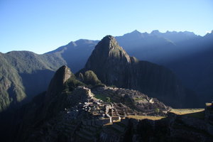 Machu Picchu at sunrise