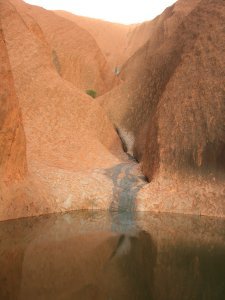 Waterhole at Uluru
