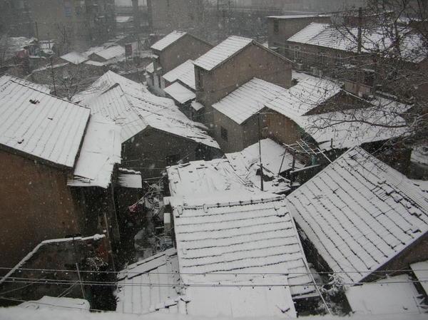 Nanjing in the snow