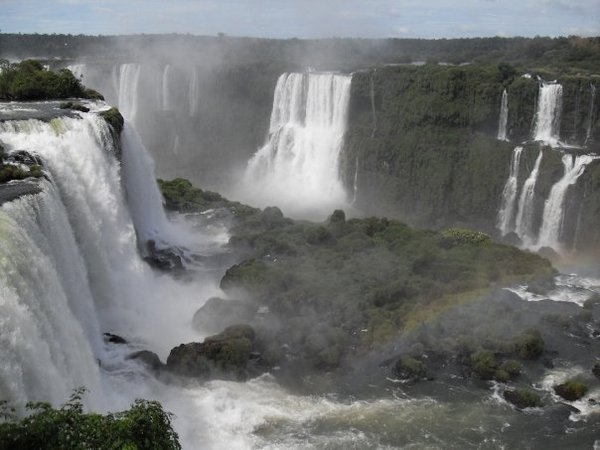 The Brazil side of the falls