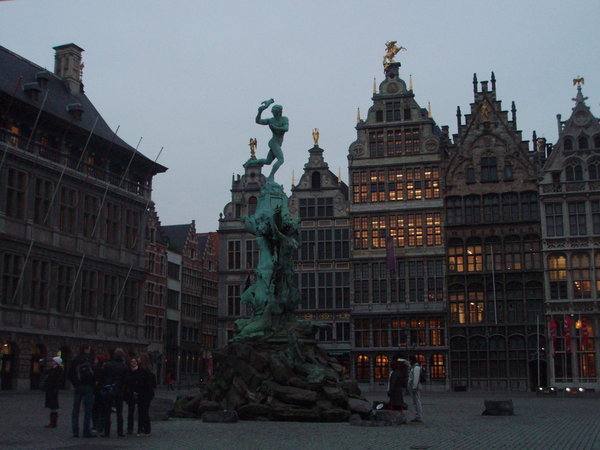 Antwerp's Grotemarkt