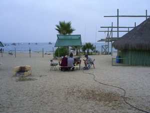 Our Picnic Spot by the Beach - Nuestro sitio de picnic al lado de la playa