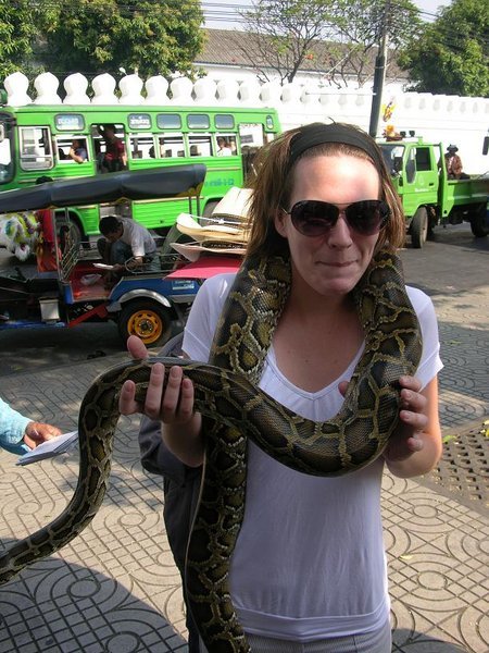 Snake lady