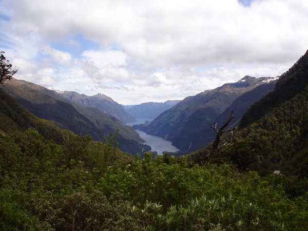 First view of Deep Cove/Doubtful Sound