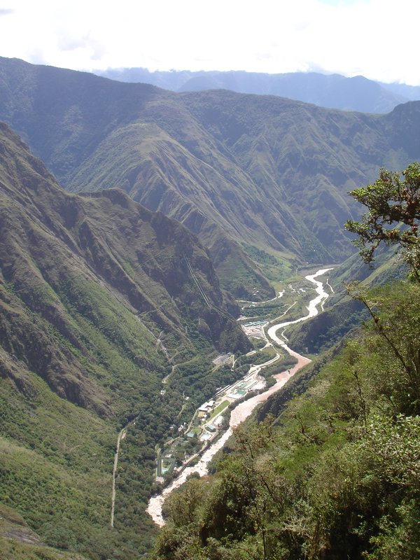 View from Inca Bridge