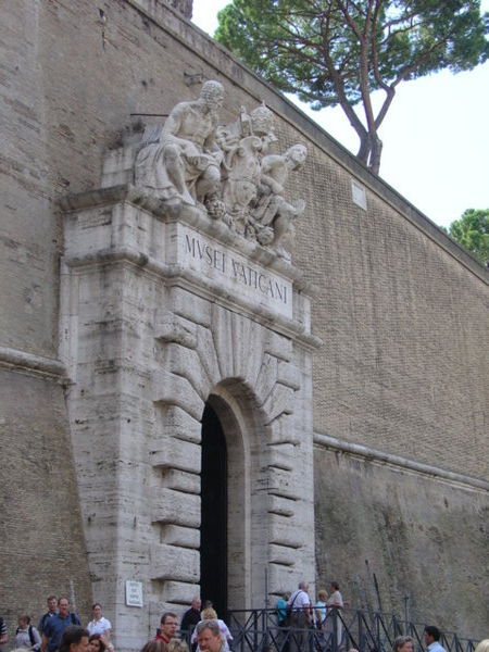 Entrance to Musei Vatican