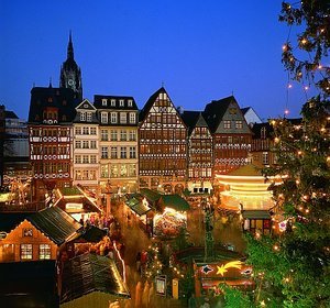 Frankfurt, Germany at Christmas