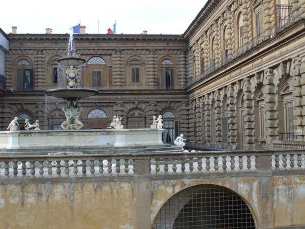 Pitti Palace - side view