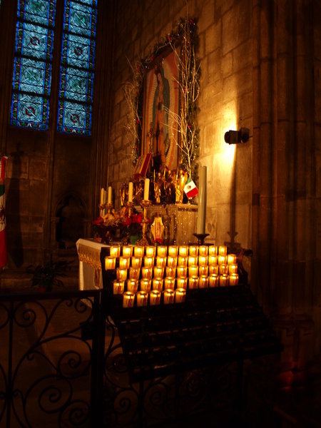 Inside the Cathedrale