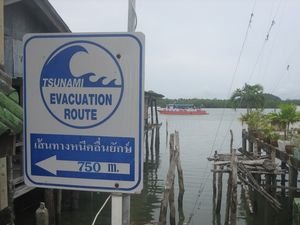 Sign on Ko Panyi