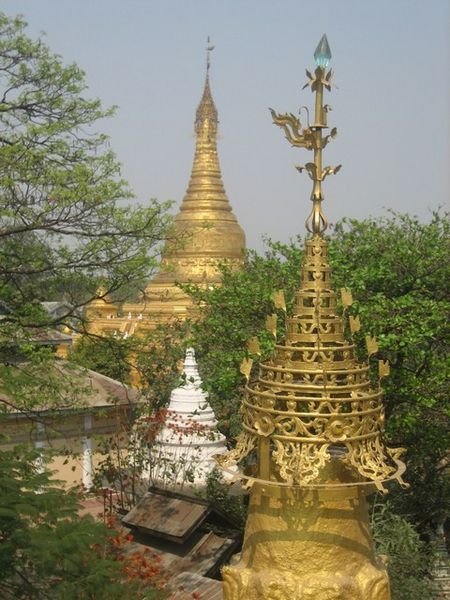 Pagodas in Mandalay