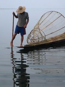 Fishing on Inle Lake