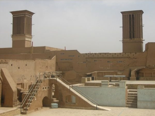Wind towers in Yazd