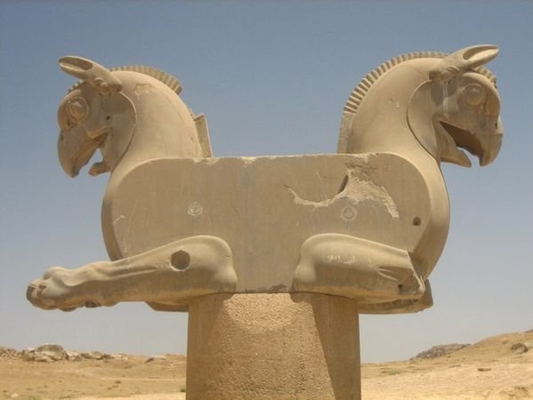 Griffins in Persepolis