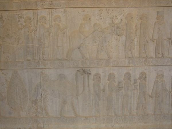 Delegations coming to Persepolis