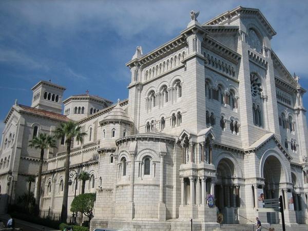 A beautiful church in Monaco