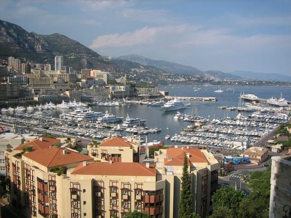 The main port of Monaco