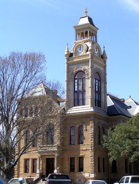 Courthouse in Llano, TX.